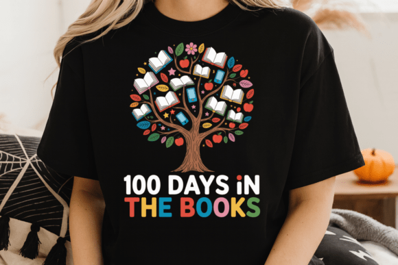 100 Days in the Books PNG: A Visual Milestone for Educational Celebrations