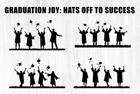 Graduation Celebration Silhouettes: The Timeless Visual Language of Academic Success