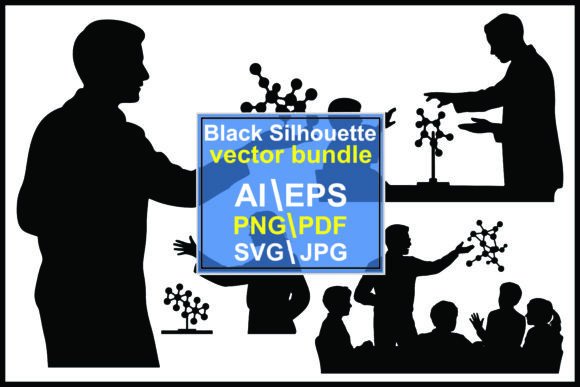 Silhouettes of People a Science Lesson: A Visual Resource for Education