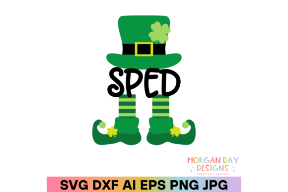 SPED Leprechaun SVG: A Festive Classroom Design