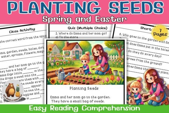 Spring and Easter - Easy Reading Compreh