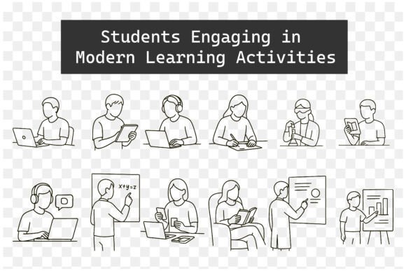 Students Engaged in Modern Learning: A Practical Asset for EdTech Design