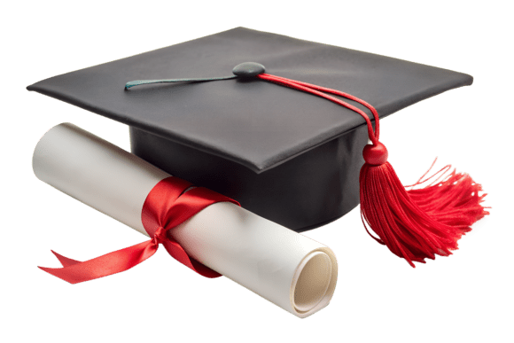 The Visual Language of Achievement: Utilizing Graduation Cap and Diploma Isolated PNG Assets